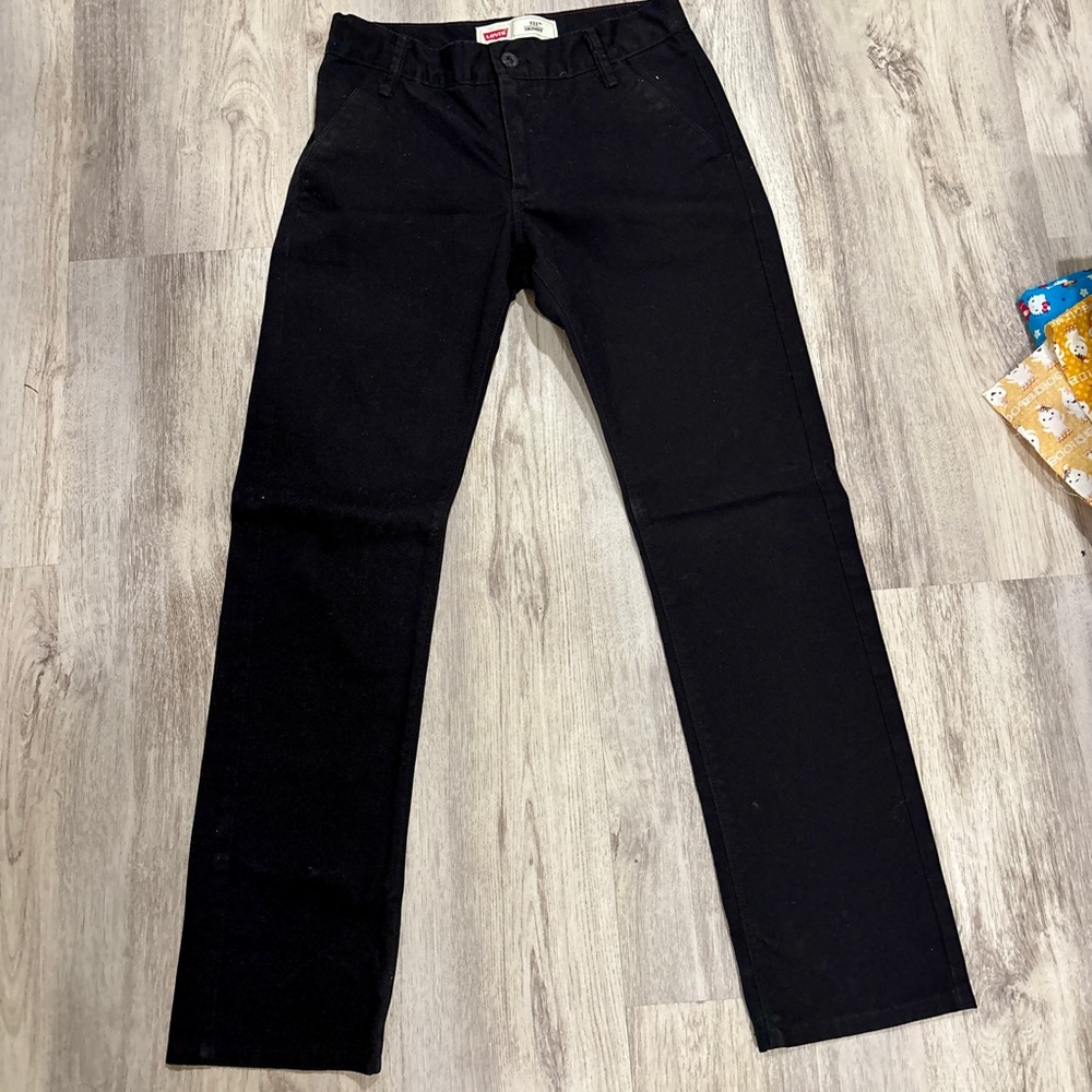Levi's Kids Black Chinos size 12 - 26x26